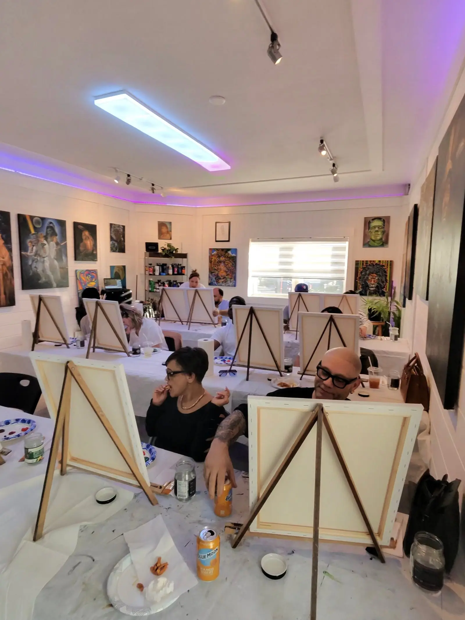 Private Paint Party at the studio